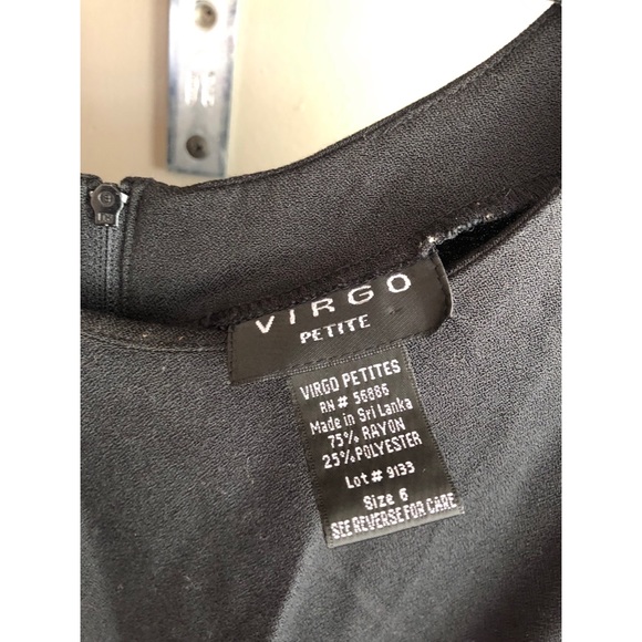 Vintage Virgo Black Jumpsuit - Picture 3 of 3